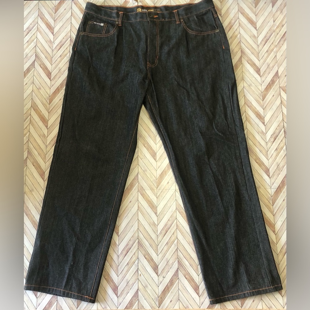 VTG Noiz Jeans Mens Dark, 100% Cotton. Size 42.